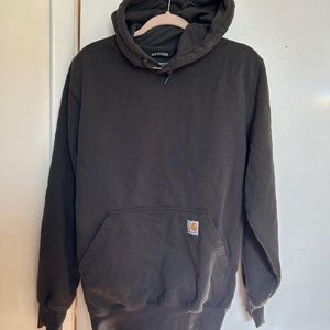 Carhartt RAIN DEFENDER® LOOSE FIT HEAVYWEIGHT SWEATSHIRT - Peat / Gray